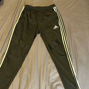 ADIDAS Men’s Sweatpants Black White (M)